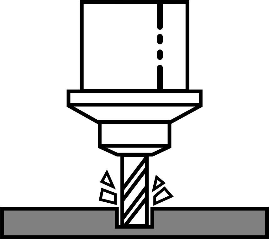 Friction stir welding icon