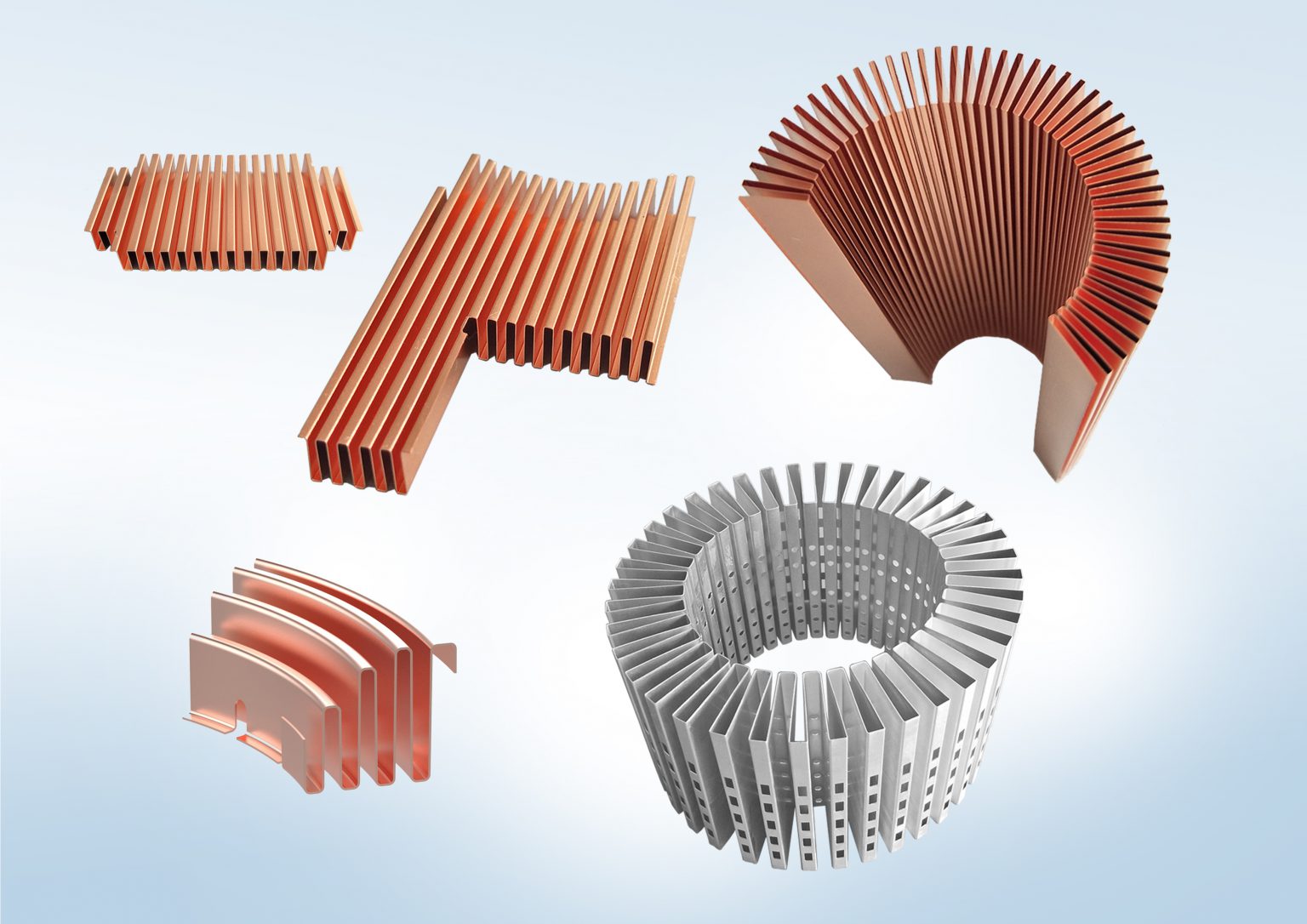 Folding Fin Heat Sink