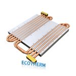 ecotherm customized liquid cold plate with copper tube heat sink