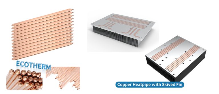 copper-heat-pipe-with-skived-fin