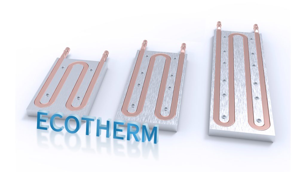 ecotherm high quality liquid cold plate with copper tube