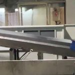 a longest large skived heat sink in skiving machine