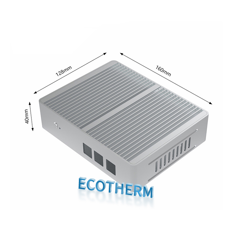 Aluminum material heat sink case manufacture