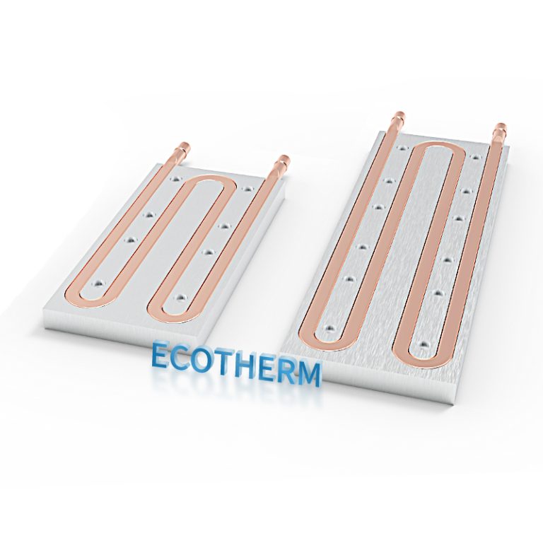 liquid cooling heat sink with copper tube