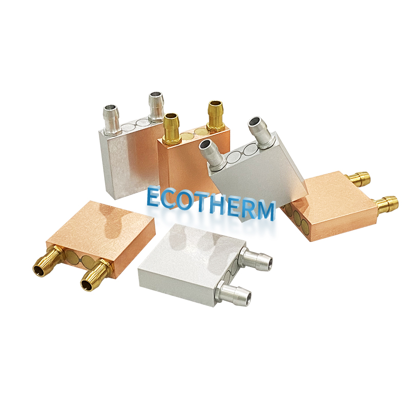 manufactured pure copper aluminum liquid cold blocks