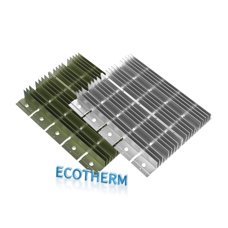 green surface treatment aluminum heat sink heatsink factory