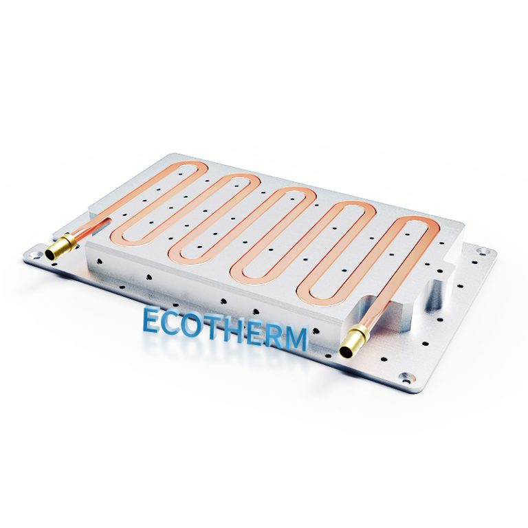 customized copper heat pipe heatsink