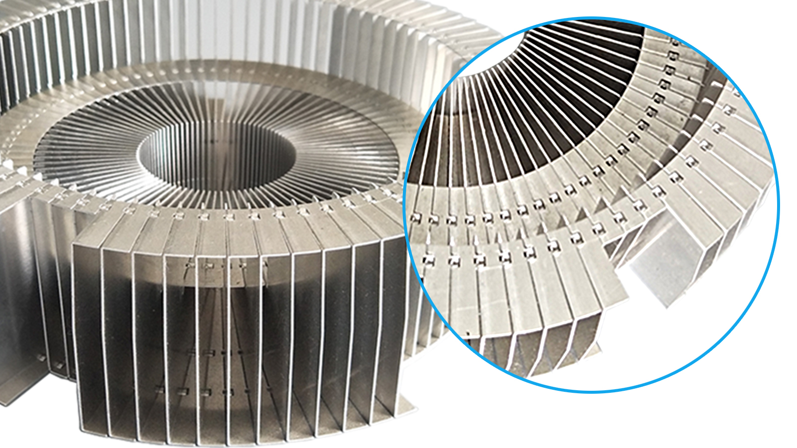 Custom Zipper Fin Heat Sinks for High-Density Cooling