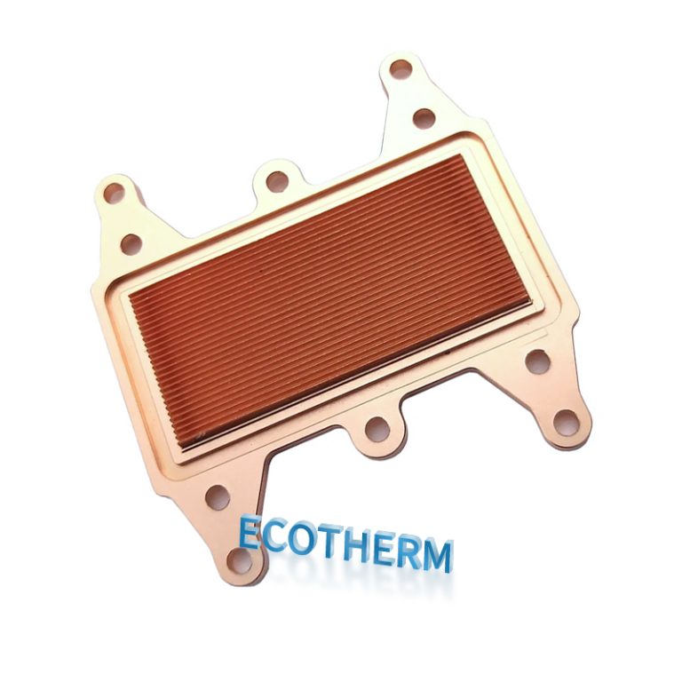 China manufacture custom copper heat sink