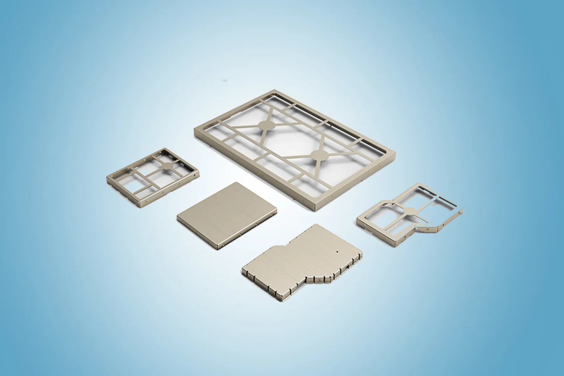 custom stamping parts heatsink