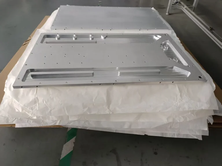 Mass production of friction stir welded aluminum cold plates in heat sink manufacturing facility